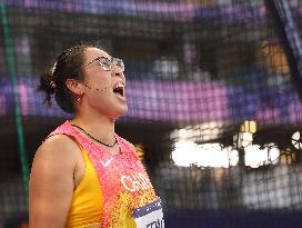 (PARIS2024) FRANCE-PARIS-OLY-ATHLETICS-DISCUS THROW-WOMEN