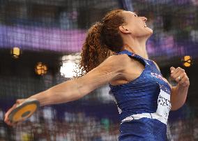 (PARIS2024) FRANCE-PARIS-OLY-ATHLETICS-DISCUS THROW-WOMEN