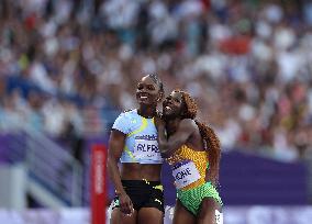 (PARIS2024) FRANCE-PARIS-OLY-ATHLETICS-200M-WOMEN