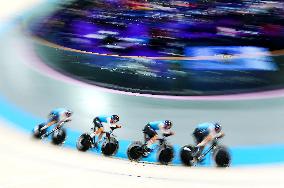 Paris 2024 - Track Cycling Illustrations