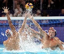 (PARIS2024) FRANCE-SAINT-DENIS-OLY-WATER POLO