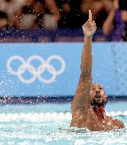 (PARIS2024) FRANCE-SAINT-DENIS-OLY-WATER POLO