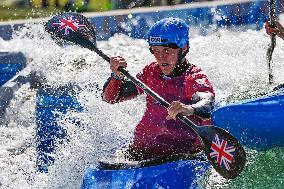 (PARIS2024) FRANCE-VAIRES-SUR-MARNE-OLY-CANOE SLALOM