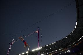 (PARIS2024) FRANCE-PARIS-OLY-ATHLETICS-POLE VAULT-MEN