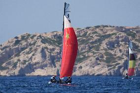 (PARIS 2024)FRANCE-MARSEILLE-OLY-SAILING