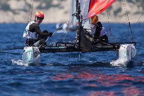 (PARIS 2024)FRANCE-MARSEILLE-OLY-SAILING