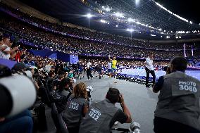 Paris 2024 - Pole Vault - Armand Duplantis Wins Gold By Setting New WR