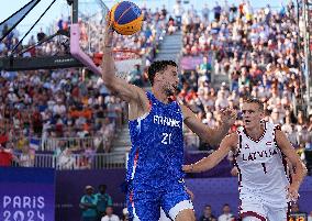 (PARIS2024) FRANCE-PARIS-OLY-3x3 BASKETBALL