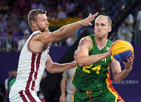 (PARIS2024) FRANCE-PARIS-OLY-3x3 BASKETBALL