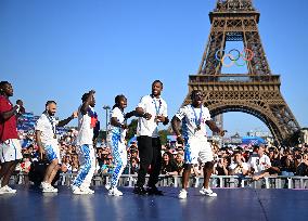 (PARIS2024) FRANCE-PARIS-OLY-CHAMPIONS PARK