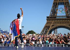 (PARIS2024) FRANCE-PARIS-OLY-CHAMPIONS PARK