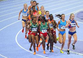 (PARIS2024) FRANCE-PARIS-OLY-ATHLETICS-5000M-WOMEN