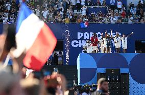 (PARIS2024) FRANCE-PARIS-OLY-CHAMPIONS PARK