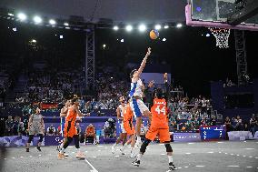 Paris 2024 - Basketball 3x3 - Team France Wins Silver