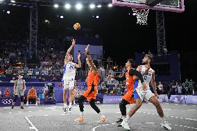 Paris 2024 - Basketball 3x3 - Team France Wins Silver