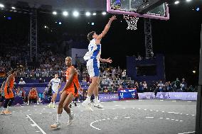 Paris 2024 - Basketball 3x3 - Team France Wins Silver