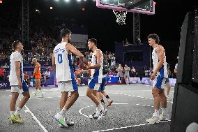 Paris 2024 - Basketball 3x3 - Team France Wins Silver