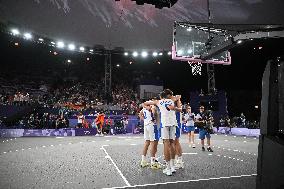 Paris 2024 - Basketball 3x3 - Team France Wins Silver