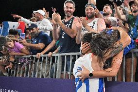 Paris 2024 - Basketball 3x3 - Team France Wins Silver