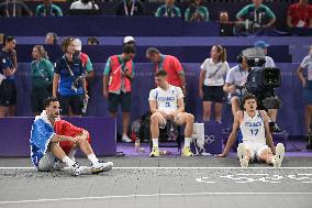 Paris 2024 - Basketball 3x3 - Team France Wins Silver