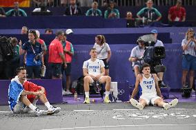 Paris 2024 - Basketball 3x3 - Team France Wins Silver