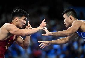 (PARIS2024) FRANCE-PARIS-OLY-WRESTLING