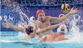 (PARIS2024) FRANCE-SAINT-DENIS-OLY-WATER POLO