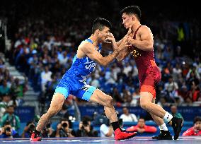 (PARIS2024) FRANCE-PARIS-OLY-WRESTLING