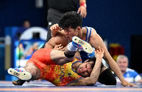 (PARIS2024) FRANCE-PARIS-OLY-WRESTLING