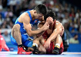 (PARIS2024) FRANCE-PARIS-OLY-WRESTLING