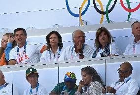 Paris 2024 - Swedish Royals Attend Pole Vault Final