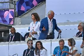 Paris 2024 - Swedish Royals Attend Pole Vault Final