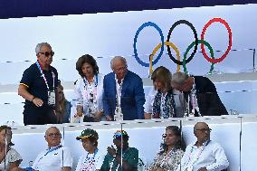 Paris 2024 - Swedish Royals Attend Pole Vault Final