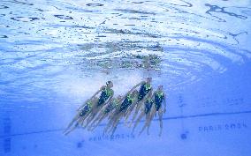 Paris Olympics: Artistic Swimming