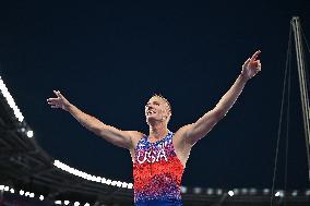 Paris 2024 - Duplantis Breaks Pole Vault World Record On Way To Gold