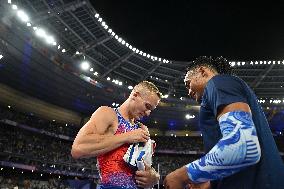 Paris 2024 - Duplantis Breaks Pole Vault World Record On Way To Gold