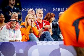 Paris 2024 - Royals Attend Basketball 3x3 Final