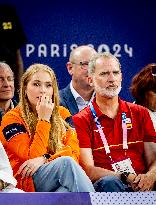 Paris 2024 - Royals Attend Basketball 3x3 Final