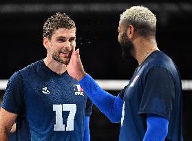 Paris 2024 - France v Germany Volleyball Quarter Final