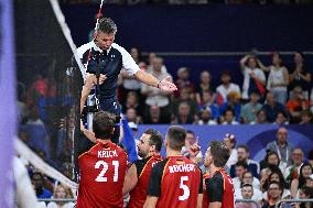 Paris 2024 - France v Germany Volleyball Quarter Final