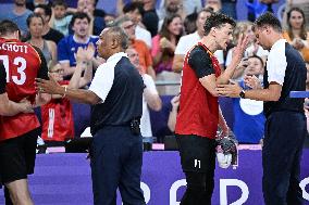 Paris 2024 - France v Germany Volleyball Quarter Final