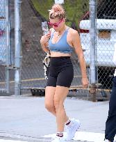 Busy Philipps Heads To Workout Class - NYC