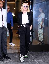 Cate Blanchett Leaving Watch What Happens Live - NYC