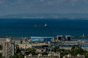 Empty Streets Of Haifa Amid Regional Tensions - Israel