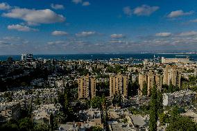 Empty Streets Of Haifa Amid Regional Tensions - Israel