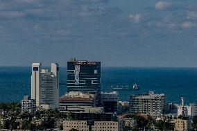 Empty Streets Of Haifa Amid Regional Tensions - Israel