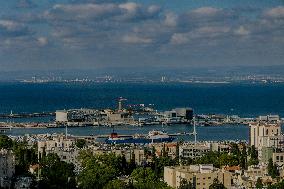 Empty Streets Of Haifa Amid Regional Tensions - Israel