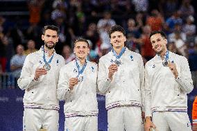 Paris 2024 - France Wins Silver In 3X3 Basketball