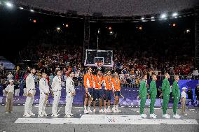 Paris 2024 - France Wins Silver In 3X3 Basketball