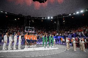 Paris 2024 - France Wins Silver In 3X3 Basketball